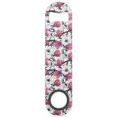 Magnolia rose et métis bleu (Dos)