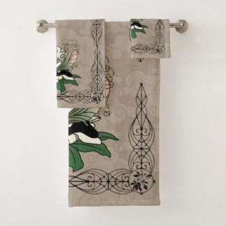 Magnolia Shadow Fairy Bad Handdoek