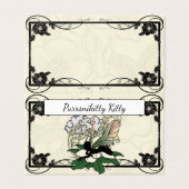 Magnolia Shadow Fairy Visitekaartjes (Buitenkant ongevouwen)