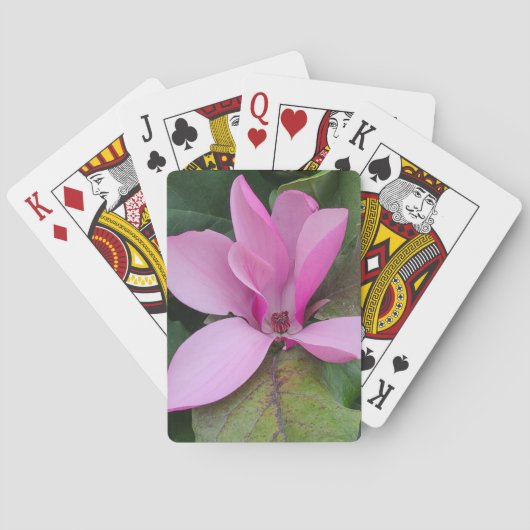 Magnolia-speelkaarten Pokerkaarten (Achterkant)