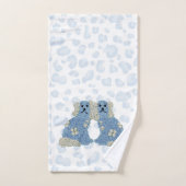 Magnolia Staffordshire Chiens Ginger Jars (Serviette à main)