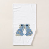 Magnolia Staffordshire Chiens Ginger Jars (Serviette à main)