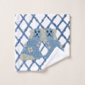 Magnolia Staffordshire Chiens Ginger Jars (Gant de toilette)