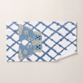 Magnolia Staffordshire Chiens Ginger Jars (Serviette à main)