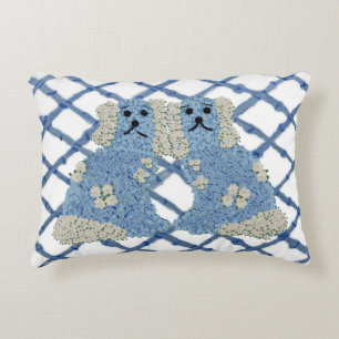 Magnolia Staffordshire Dogs Ginger Jars Accent Kussen