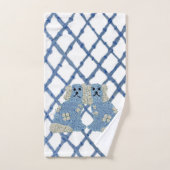 Magnolia Staffordshire Dogs Ginger Jars Bad Handdoek (Handdoek)