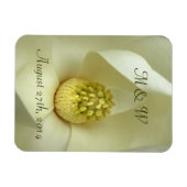 Magnolia Sud Mariage Favor Magnet (Horizontal)