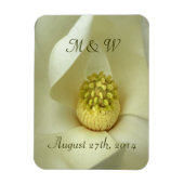 Magnolia Sud Mariage Favor Magnet (Vertical)