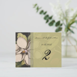 Magnolia Table Number Kaarten