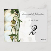 Magnolia Table Number Kaarten (Achterkant)