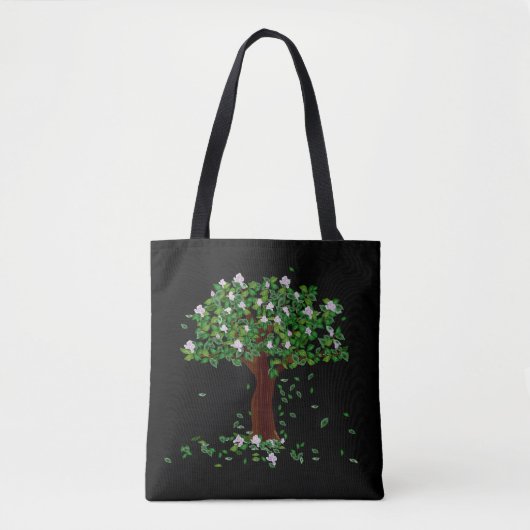 Magnolia Tree Canvas tas (Voorkant)