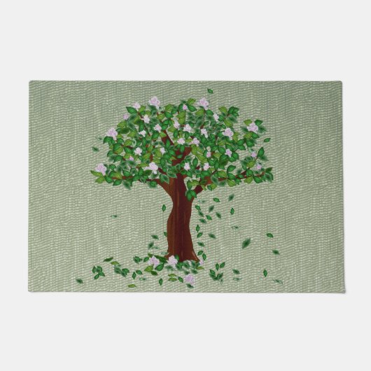 Magnolia Tree Doormat Deurmat (Voorkant)