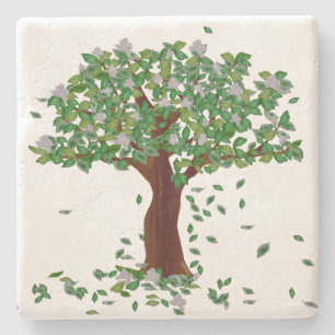 Magnolia Tree Stone Onderzetter