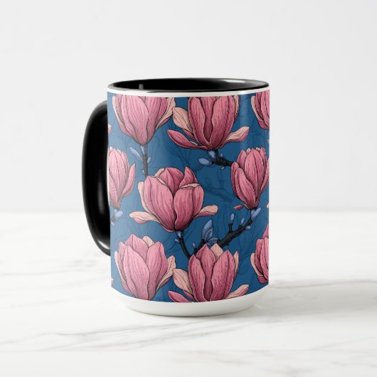 Magnolia tuin mok (Voorkant links)