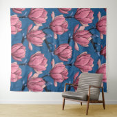 Magnolia tuin wandkleed (In Situ (horizontaal))