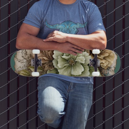 Magnolia Vintage Skateboard (Buiten 3)