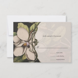 Magnolia Wedding Invitations sur Ice RSVP