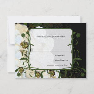 Magnolia Wedding Invitations sur Ice RSVP