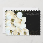 Magnolia Wedding Invitations sur la glace (Devant)