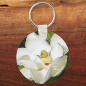 Magnolia White Sleutelhanger (Voorkant)