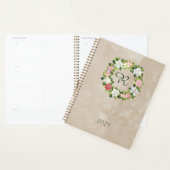 Magnolia Wreath avec Roses (Devant avec enveloppe)