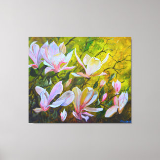 Magnolias Canvas Afdruk
