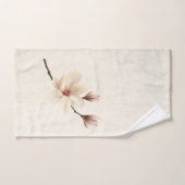 Magnolias Élégants Chic (Serviette à main)