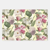 Magnolias en Hydrangeas  Inpakpapier Vel (Voorkant)
