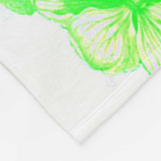 Magnolias Fleece Deken (Hoek)