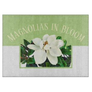 Magnolia's in de Scherpe Raad 15x11 van de Bloei Snijplank