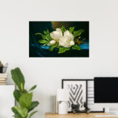 Magnolias - Martin Johnson Heade Poster des Beaux  (Bureau à domicile)