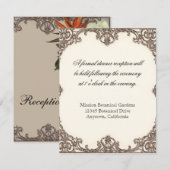 Magnolias n Bird of Paradise - Carte de réponse RS (Devant / Derrière)