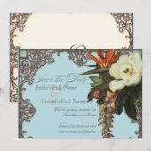 Magnolias n Bird of Paradise - Save the Date (Voorkant / Achterkant)