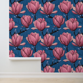 Magnoliatuin Behang