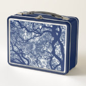 Magnolieboom - Cyanotype-effect (Voorkant)