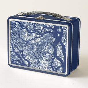 Magnolieboom - Cyanotype-effect