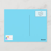 Magnoliumbloemen - Briefkaart (Achterkant)