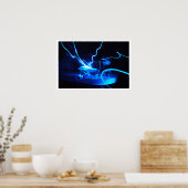 Magnum Blue Poster (Keuken)