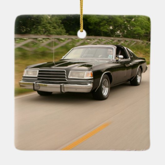 Magnum GT Gift Shop Keramisch Ornament (Achterkant)