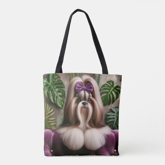 Magnum Maximus Luxe Tropisch Canvas Tas (Achterkant)