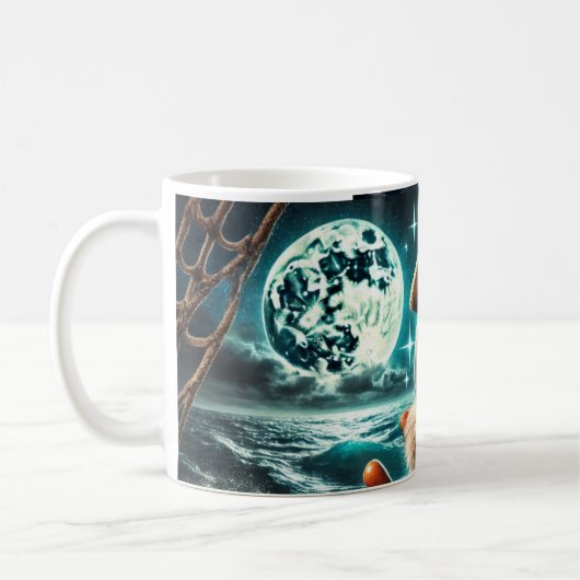 Magnum the Shih Tzu Pirate Mug (Gauche)