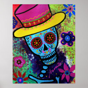 MAGO DAG VAN HET DODE POSTER DOOR PRISARTS