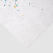 Magpie Bird Azure Whisper Decoupage Tissuepapier (Detail)