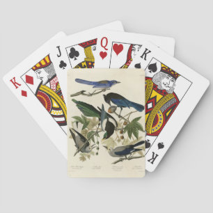 Magpie Jays & Nutkraker Audubon Birds of America Pokerkaarten