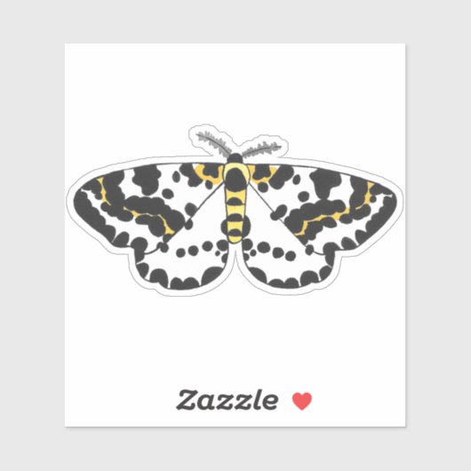 MagPie Moth Sticker (Vel)