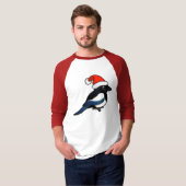 Magpie Santa T-shirt (Voorkant volledig)