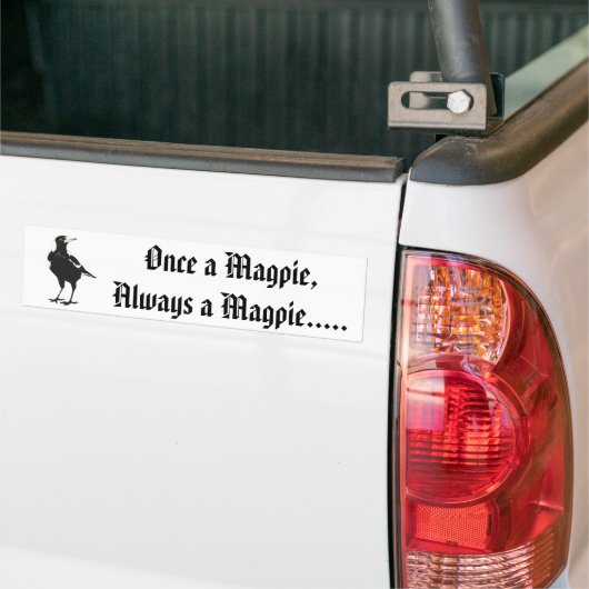 Magpies Bumpersticker (Op Truck)