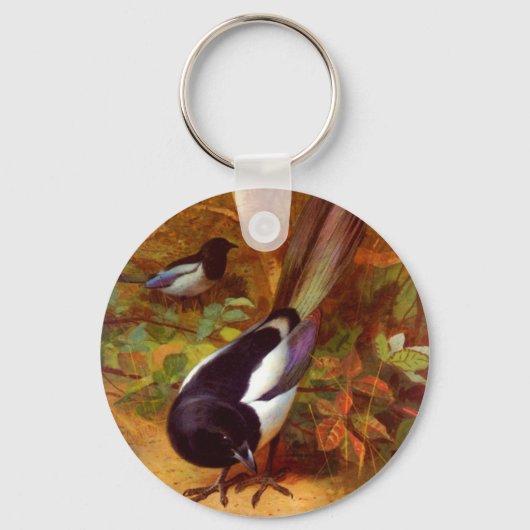 Magpies Sleutelhanger (Voorkant)