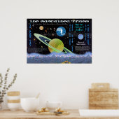 Magrathea Interplanetary Travel Company Poster (Keuken)