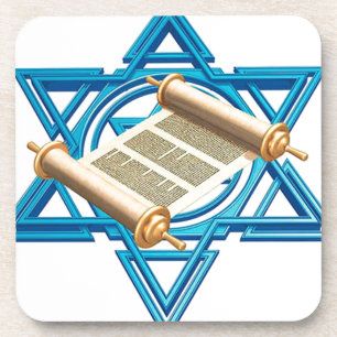 Maguen David Torah Drankjes Onderzetter